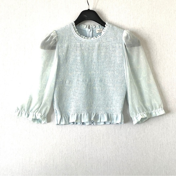 Aritzia Wilfred Tempest Shortsleeve Blouse - Picture 3 of 10